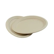 Plat ovalat gran de 12,5 "X 10".