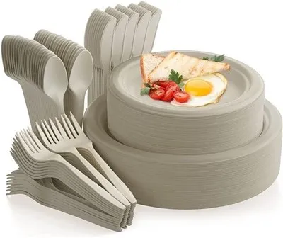 Canya de sucre Bagasse Disponible Placa de nou polzades